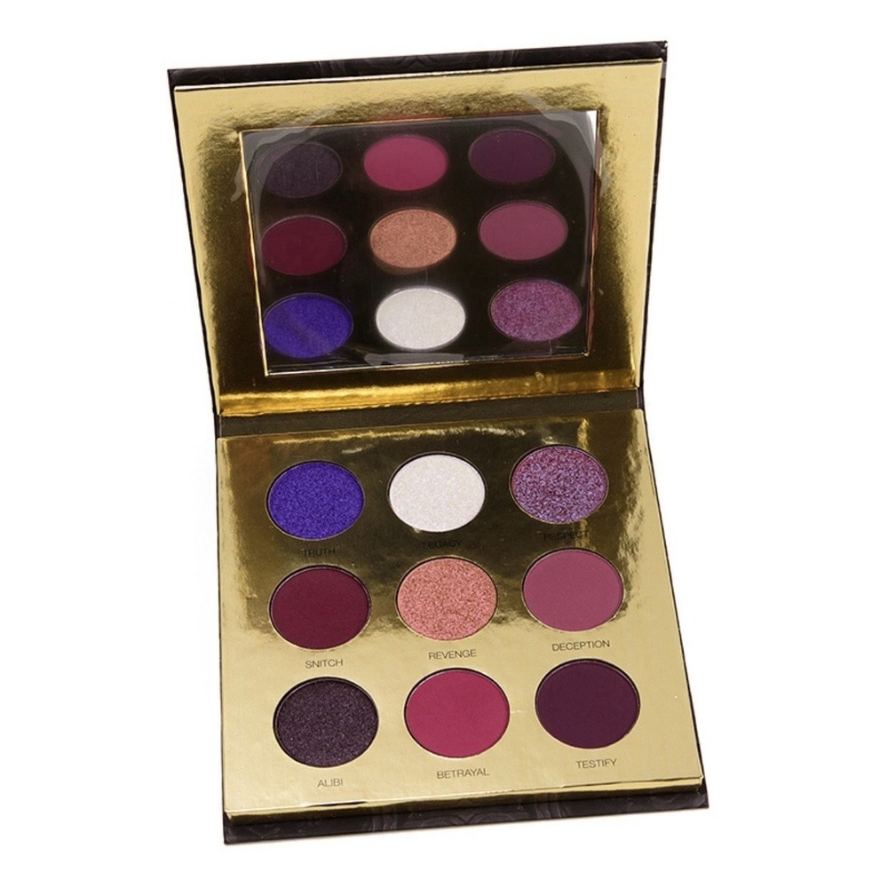Coloured Raine X Power Eyeshadow Palette‎ – New – Discontinued – Purple Tones